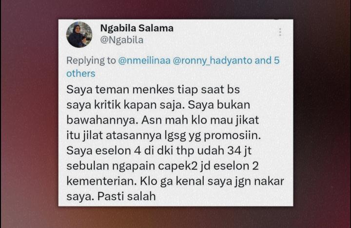 Viral Gara-gara Pamer Gaji Puluhan Juta, PNS Diskes Jakarta Dapat Sanksi Ini