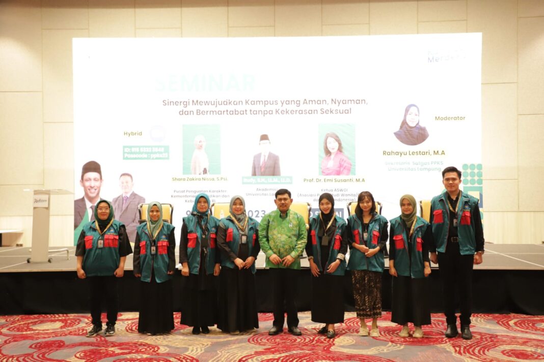 Satgas PPKS Unila Dilantik