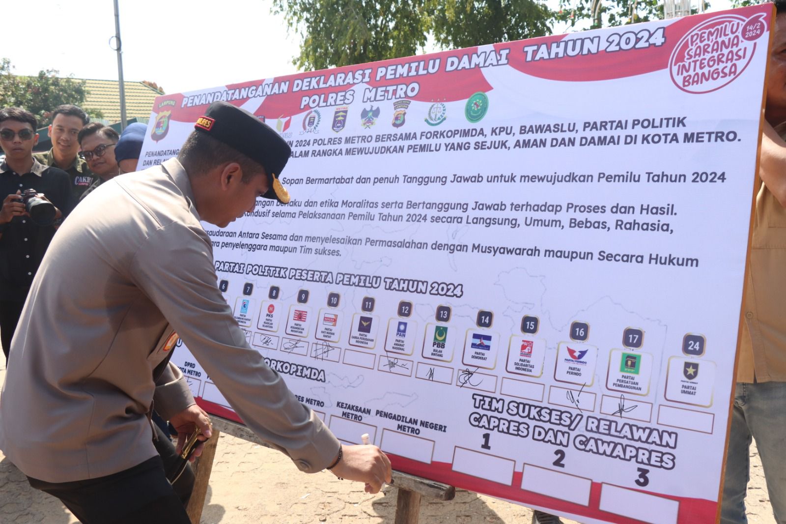 Polres Metro Bakal Melakukan Pengawasan Ketat di Dunia Maya Jelang Pemilu 2024