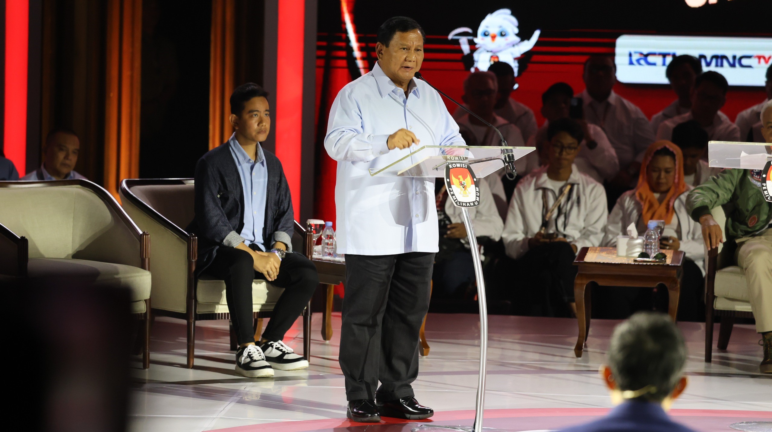 Debat Capres 2024, Prabowo Subianto Beber Fungsi Utama Negara