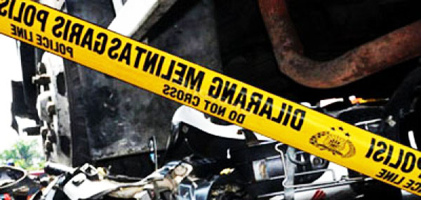 Pengendara Randis Tewas di Jalinbar Sumber Jaya