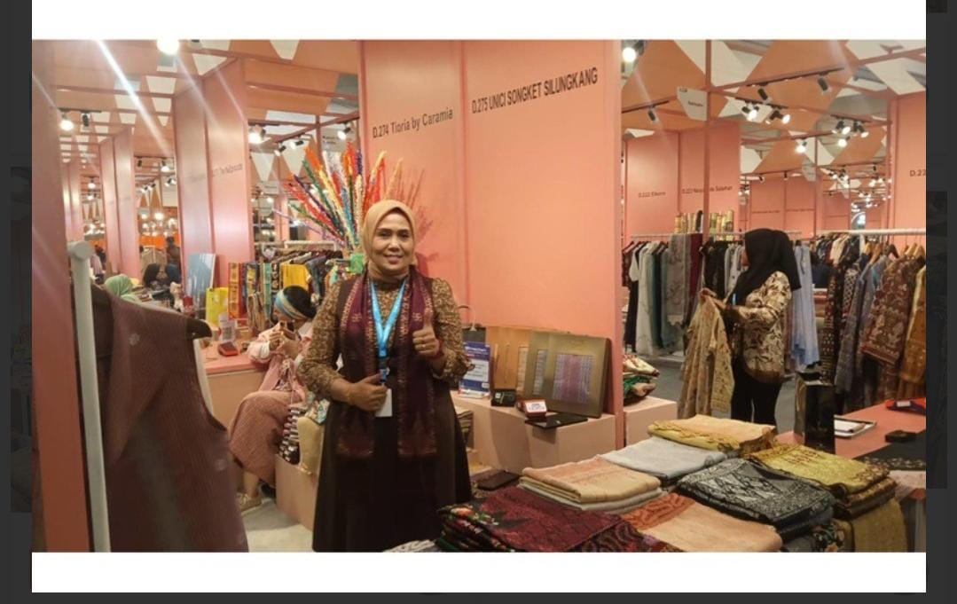 Kesuksesan UMKM Unici Songket Silungkang, Upaya BRI Dorong Produk Warisan Budaya Tembus Pasar Internasional