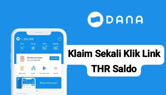 Klaim Sekali Link DANA Kaget Saldo Gratis, Cairkan Amplop THR Rp 150 Ribu Sekarang