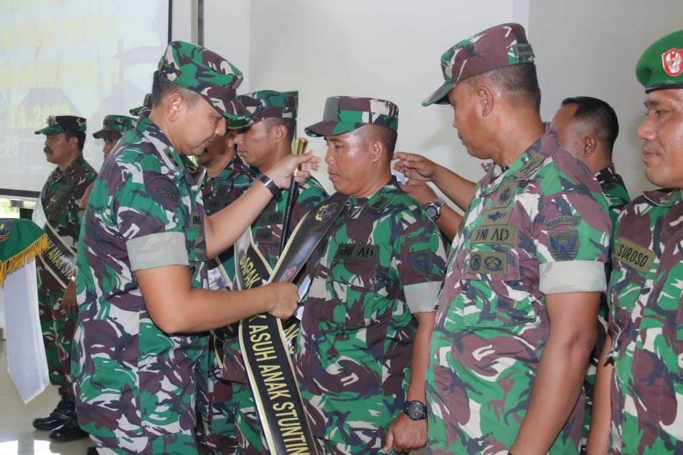 15 Danramil Jadi Bapak Asuh Anak Stunting, Apa Saja Tugasnya?