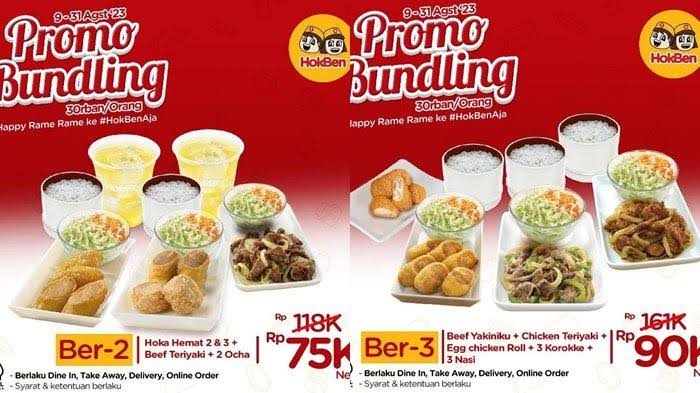 Promo Menarik dari Hokben Jelang Akhir Tahun, Buruan Ambil sampai 31 Desember 2023
