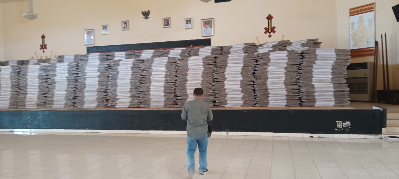 KPU Lampung Timur Mulai Terima Bilik Suara Pemilu 2024