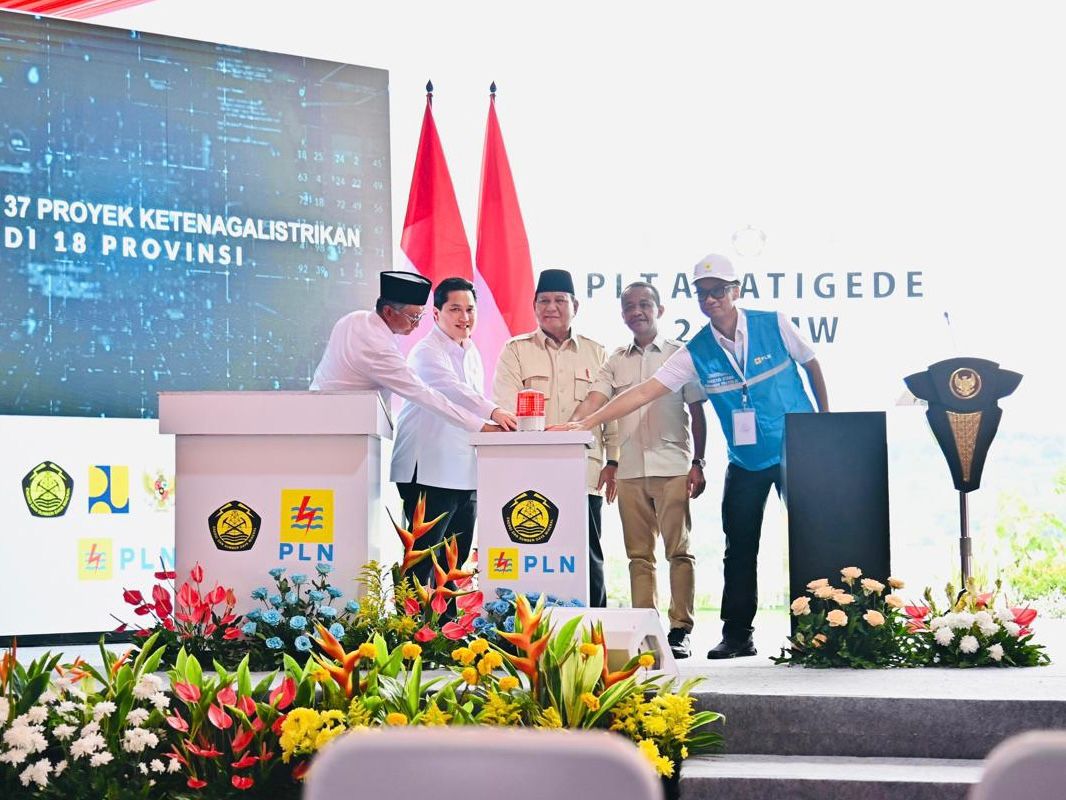 Presiden Prabowo Resmikan 37 Proyek Ketenagalistrikan untuk Perkuat Ketahanan Energi Nasional