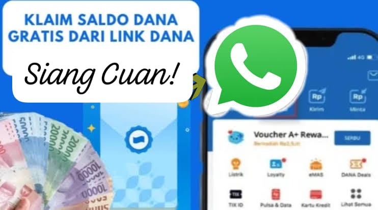 Ratusan Ribu Saldo DANA Kaget Langsung Di Ambil, Klaim Link Senilai Rp 210 Ribu Siang Ini