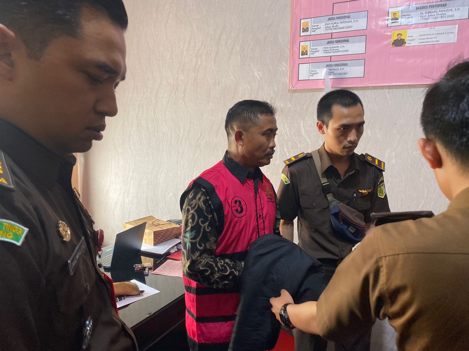 Kepala Kampung Negeri Mulya Akhirnya Ditahan Kejaksaan Negeri Way Kanan