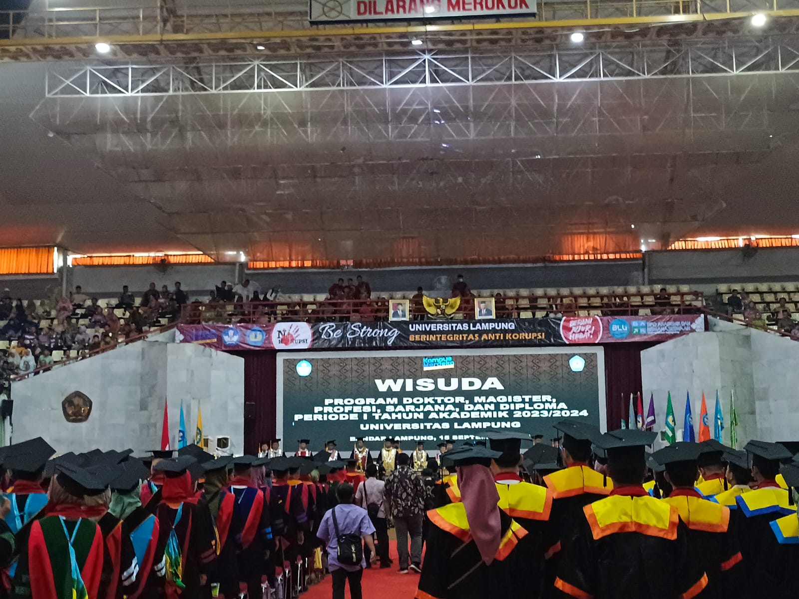 1.473 Wisudawan Pada Wisuda Unila Periode I tahun 2023/2024