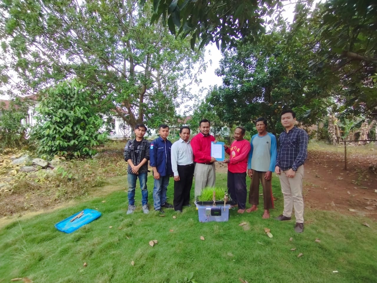 Mahasiswa Teknokrat Manfaatkan IoT untuk Mempercepat Penyemaian Benih Padi