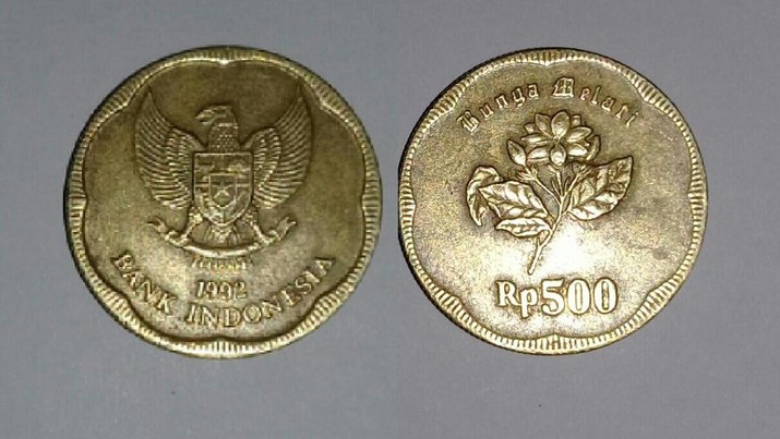 Uang Logam Lama Pecahan Rp500 Rupiah Gambar Melati Ternyata Dihargai Segini oleh Para Kolektor