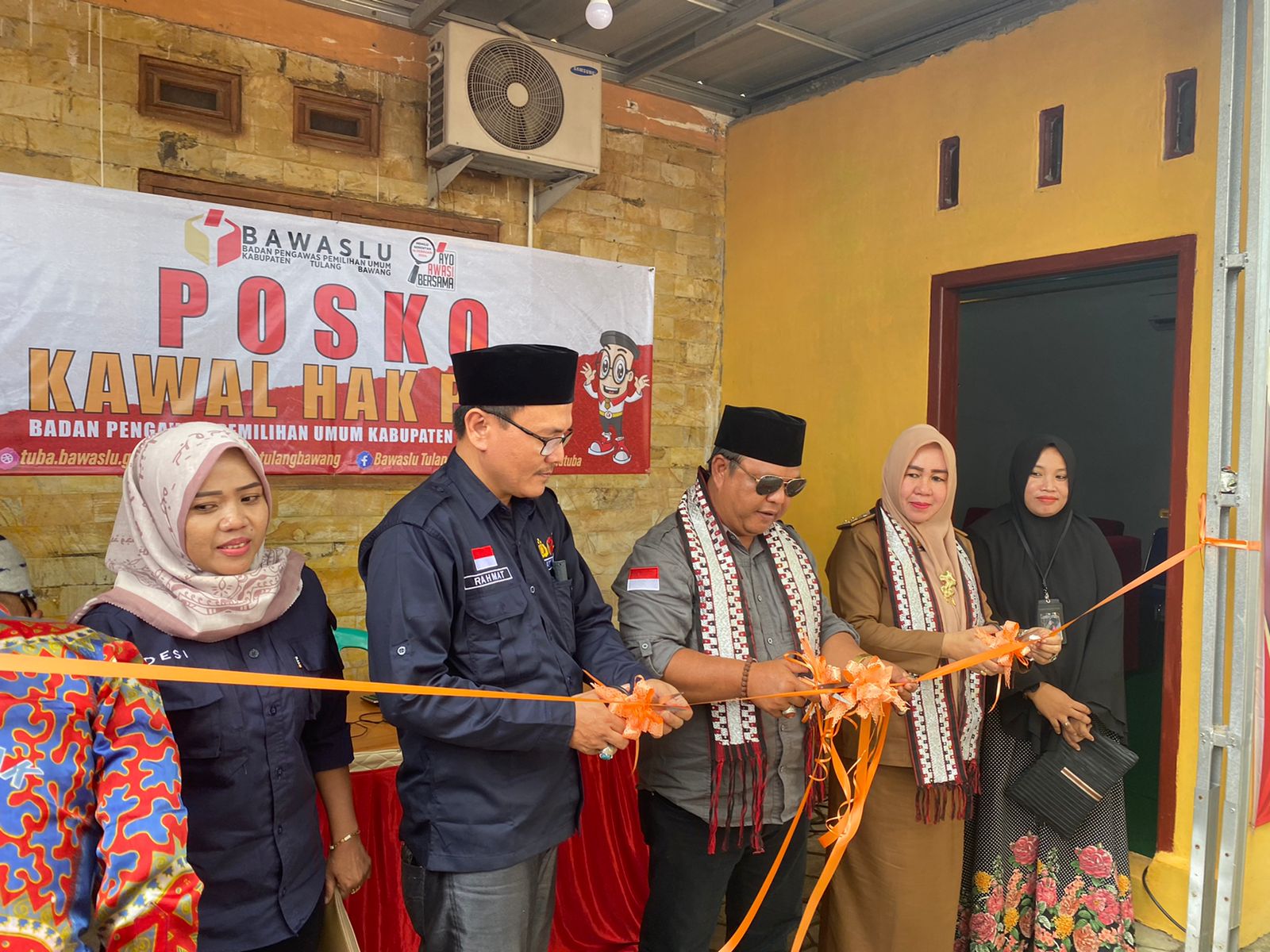 Pemkab Tulang Bawang Ajak Masyarakat Bantu Bawaslu Awasi Pemilu