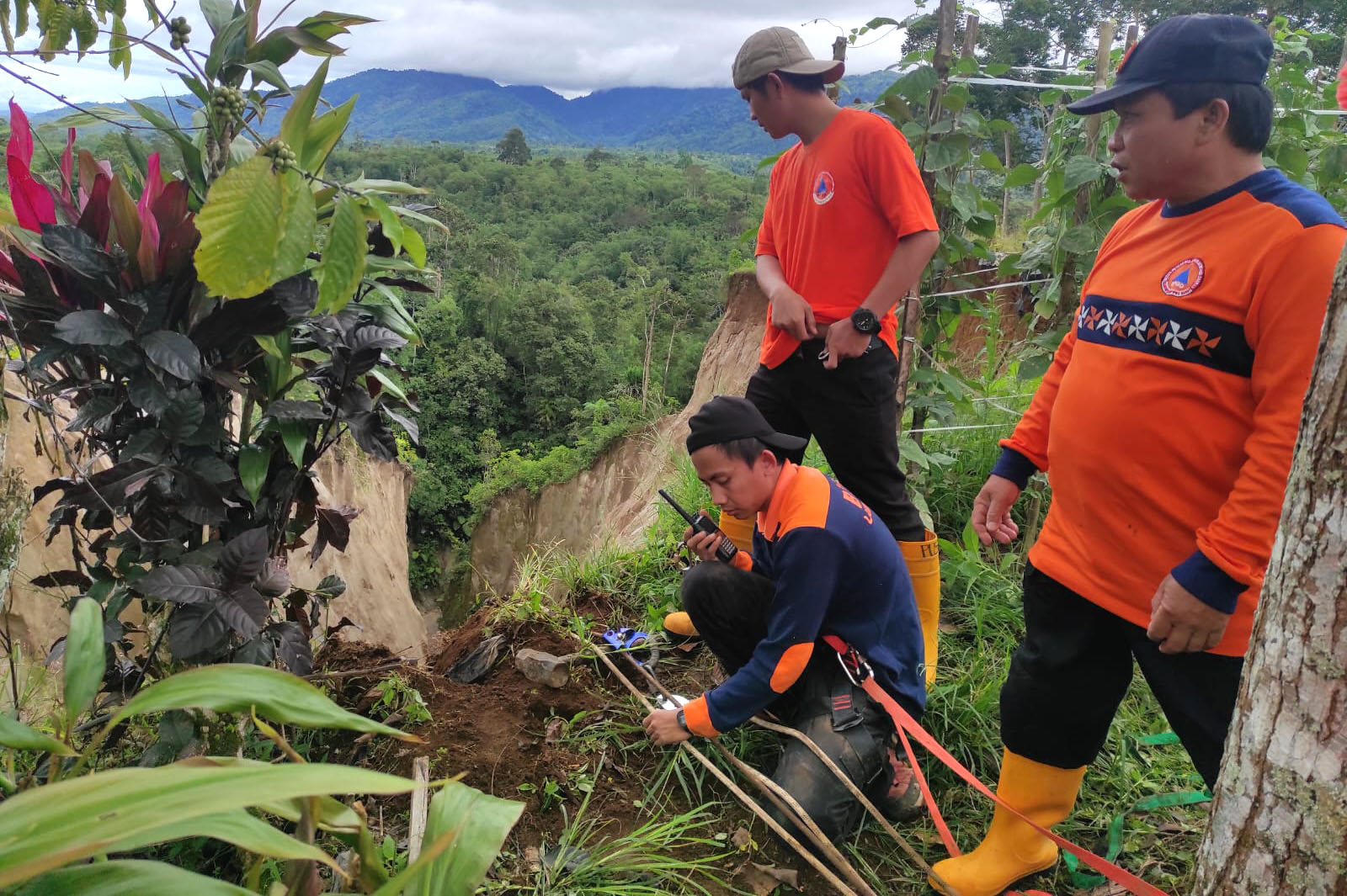Warga Lampung Barat yang Tewas Terseret Longsor Sempat Teriak Takbir