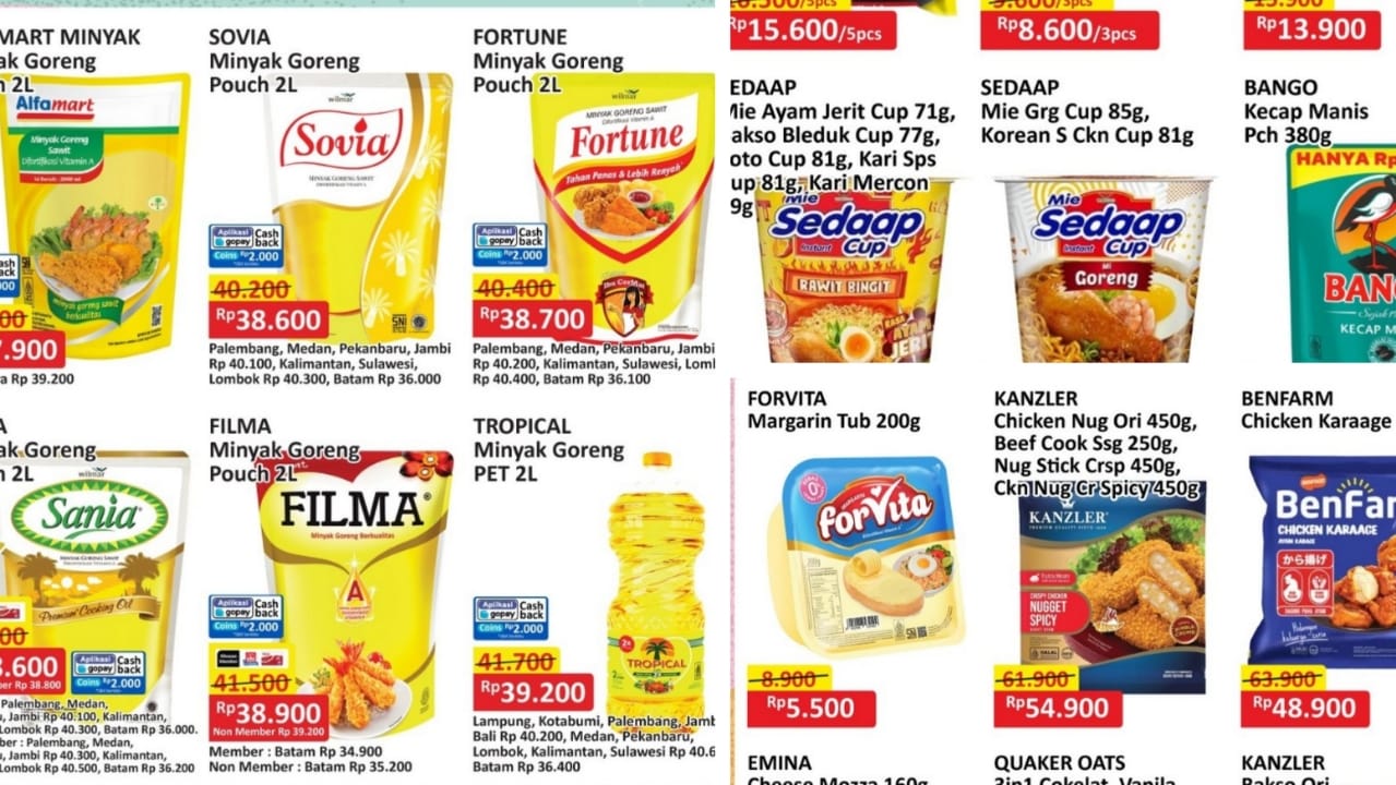 Belanja Murah Stok Kebutuhan Dapur Dengan Promo Gantung Alfamart, Akhir Bulan Dijamin Untung!