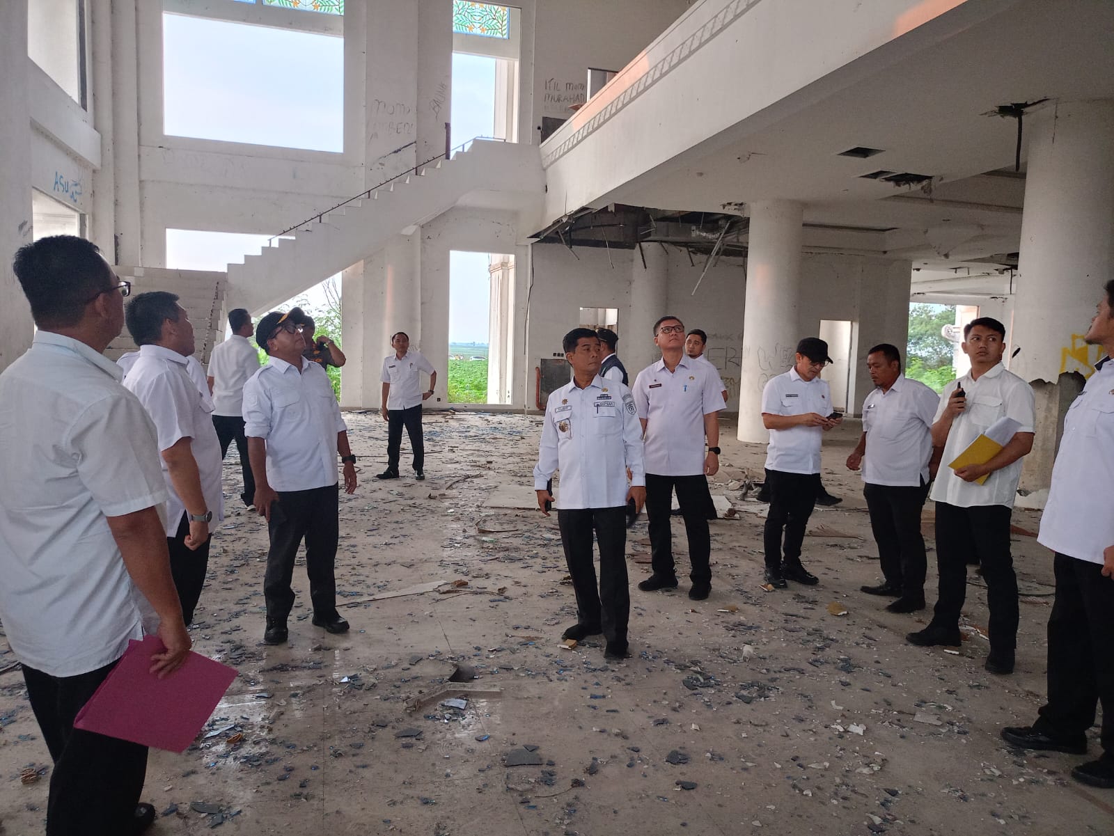 Pj. Gubernur Lampung Samsudin Tinjau Kotabaru, Bakal Pindah Kantor?