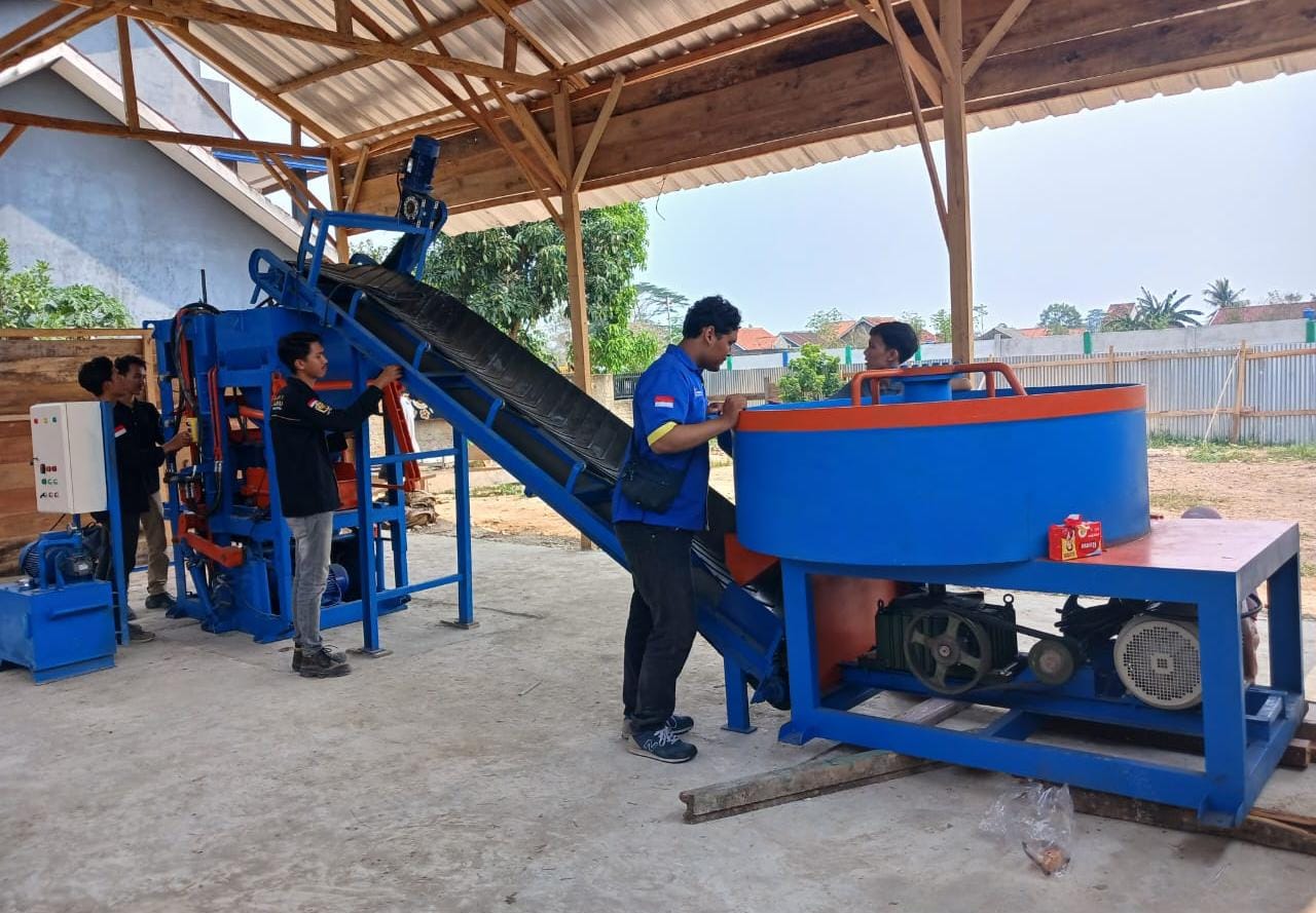 Tim Teknik Sipil Universitas Bandar Lampung Ciptakan Produk Inovasi Agregat Imitasi Berbahan Dasar Fly Ash
