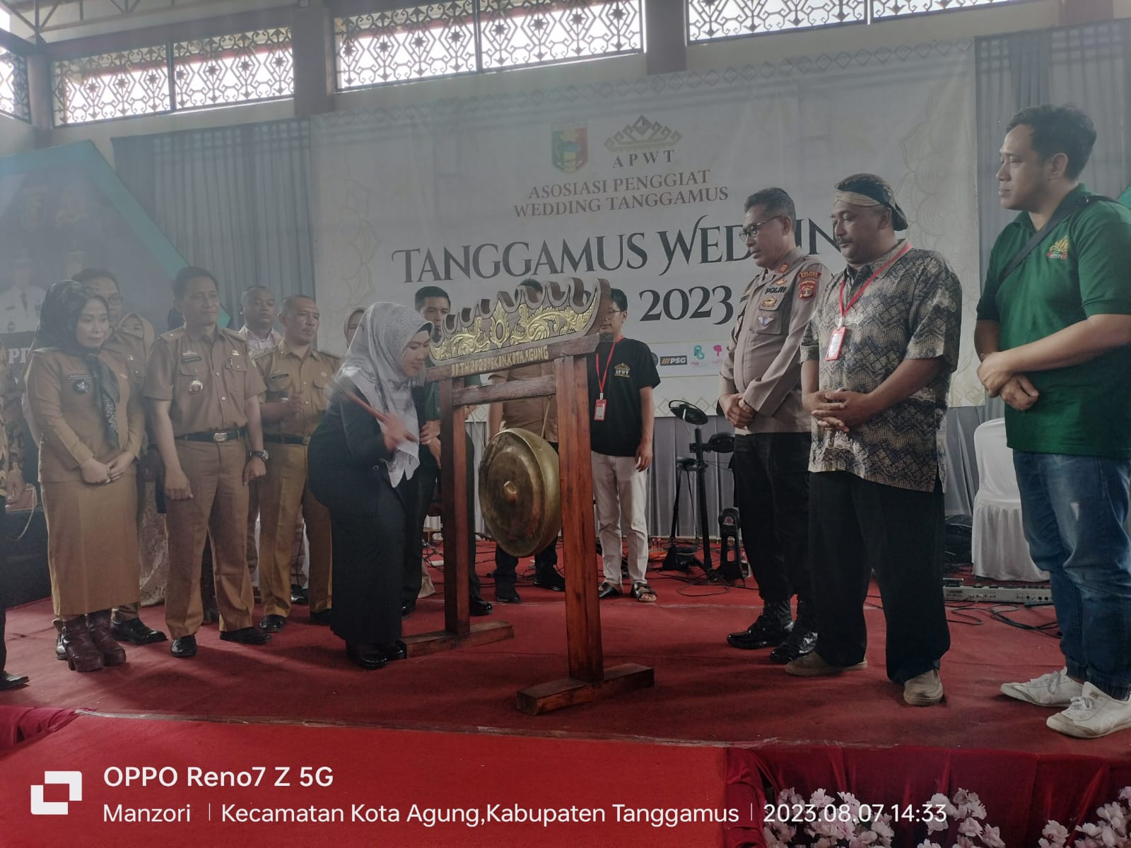 Bupati Tanggamus Buka Tanggamus Wedding Expo 2023
