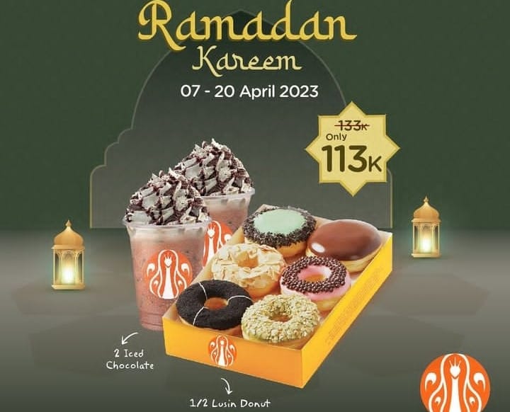 Ada Promo Terbaru JCO Donuts and Coffe Spesial Ramadhan Sampai 20 April 2023