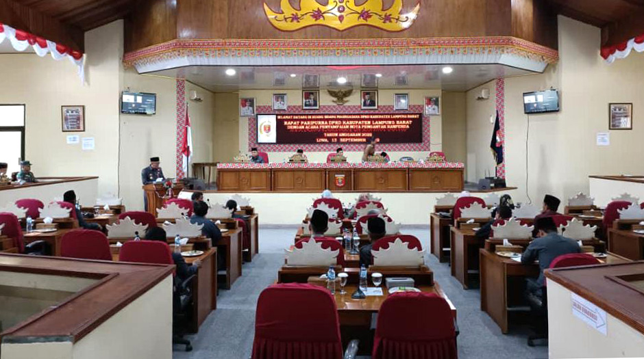 RAPBD-P Lampung Barat 2022, Pendapatan Daerah Berkurang Rp 13,2 Miliar