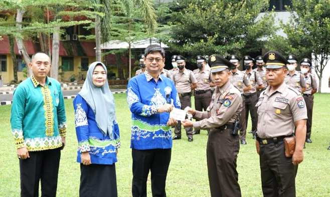 Apel Satpam Unila, Ini Pesan Prof. Asep Sukohar