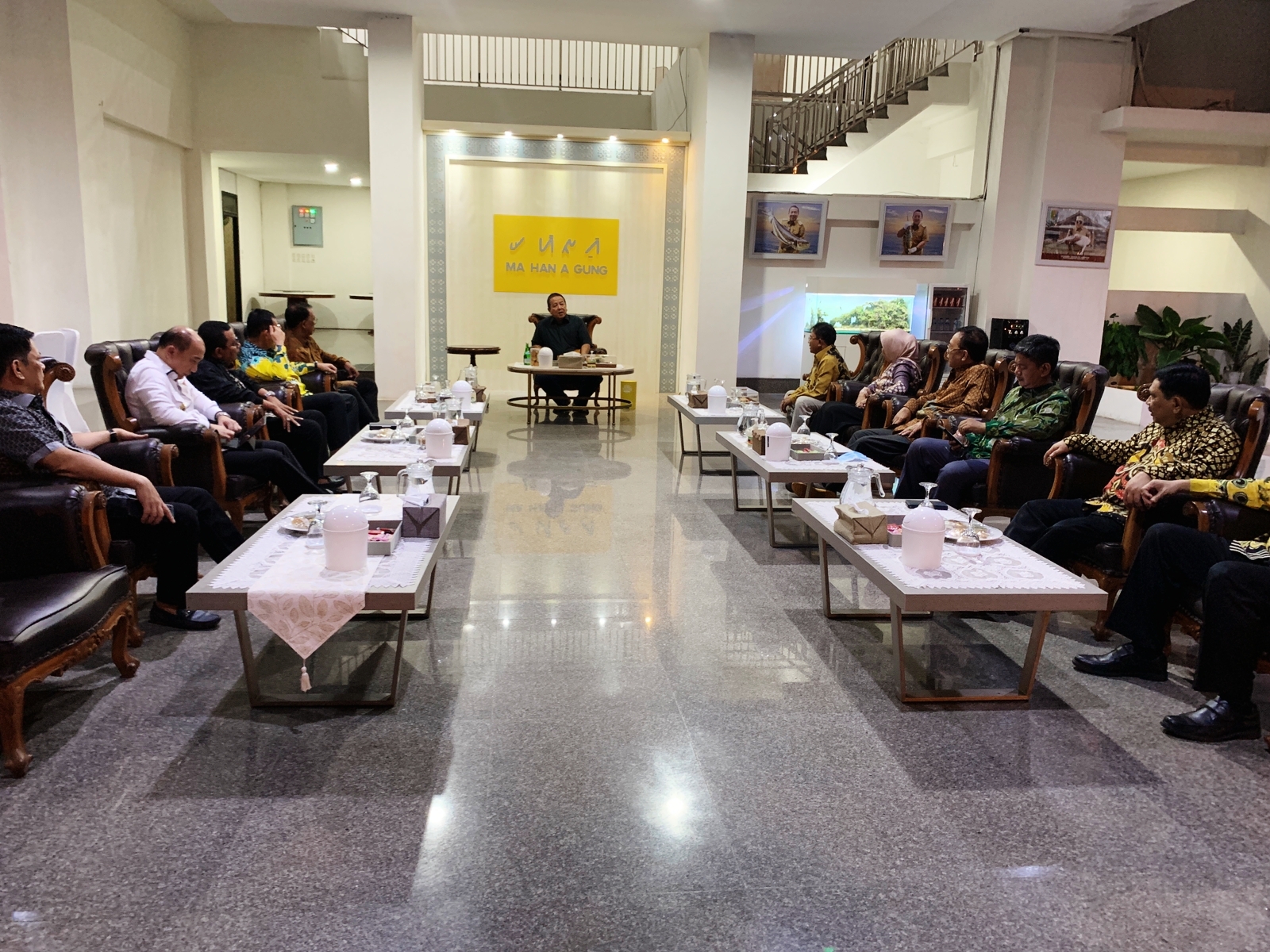 Plt Rektor dan Rektor Terpilih Unila Audiensi ke Gubernur Lampung