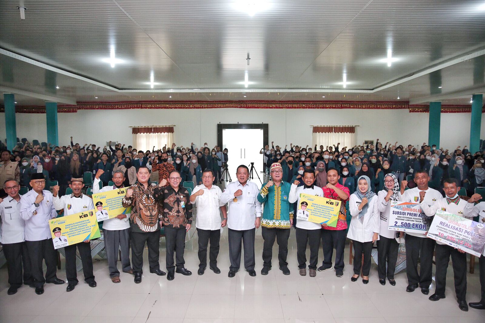 Buka Bimtek Duta KPB Serta Penyerahan Asuransi Pertanian, Gubernur Arinal Jadi Inspirasi Generasi Muda