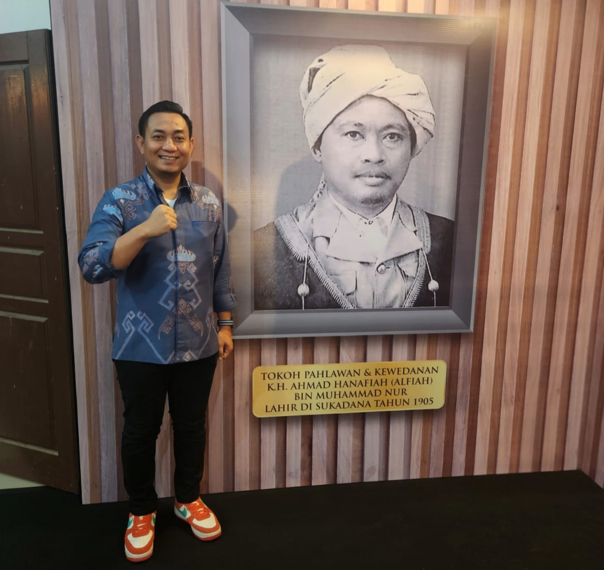 Penganugrahan KH. Ahmad Hanafiah Sebagai Pahlawan Nasional Menjadi Inspirasi Pemuda Lampung Timur