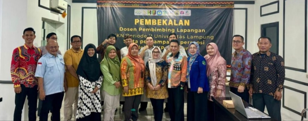 Gandeng BPKP Provinsi Lampung , Sentra KKN Unila Gelar Pembekalan DPL