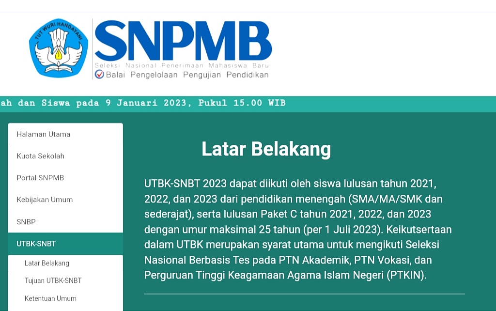 Lulusan Paket C Bisa Daftar UTBK SNBT 2023, Ini Persyaratannya
