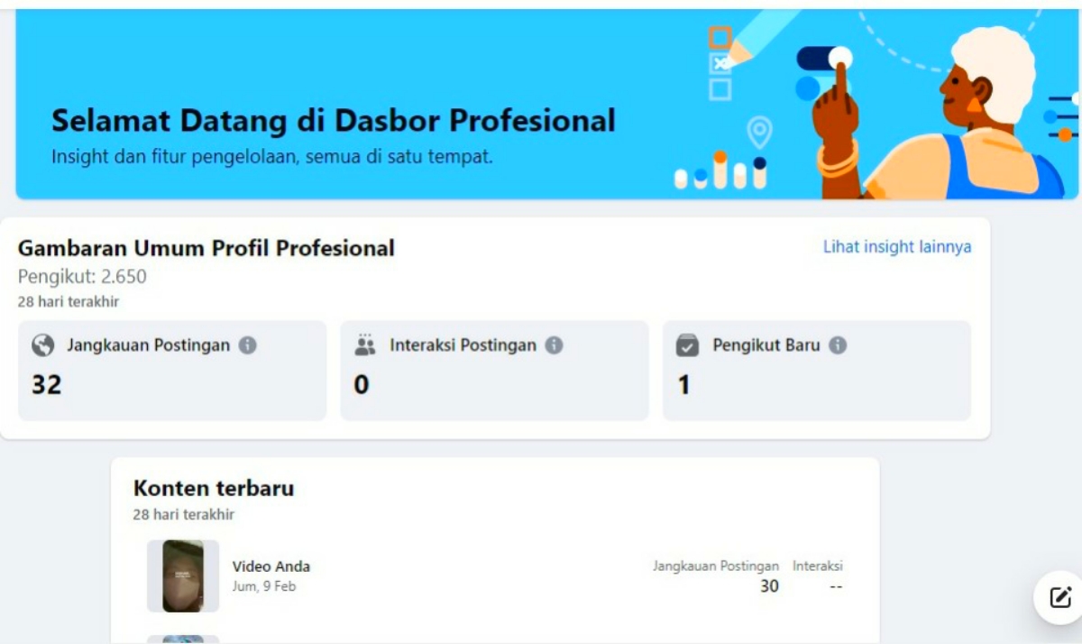 Keuntungan Menggunakan Mode Profesional Facebook Pro, Ini Langkah Mudah Aktivasinya