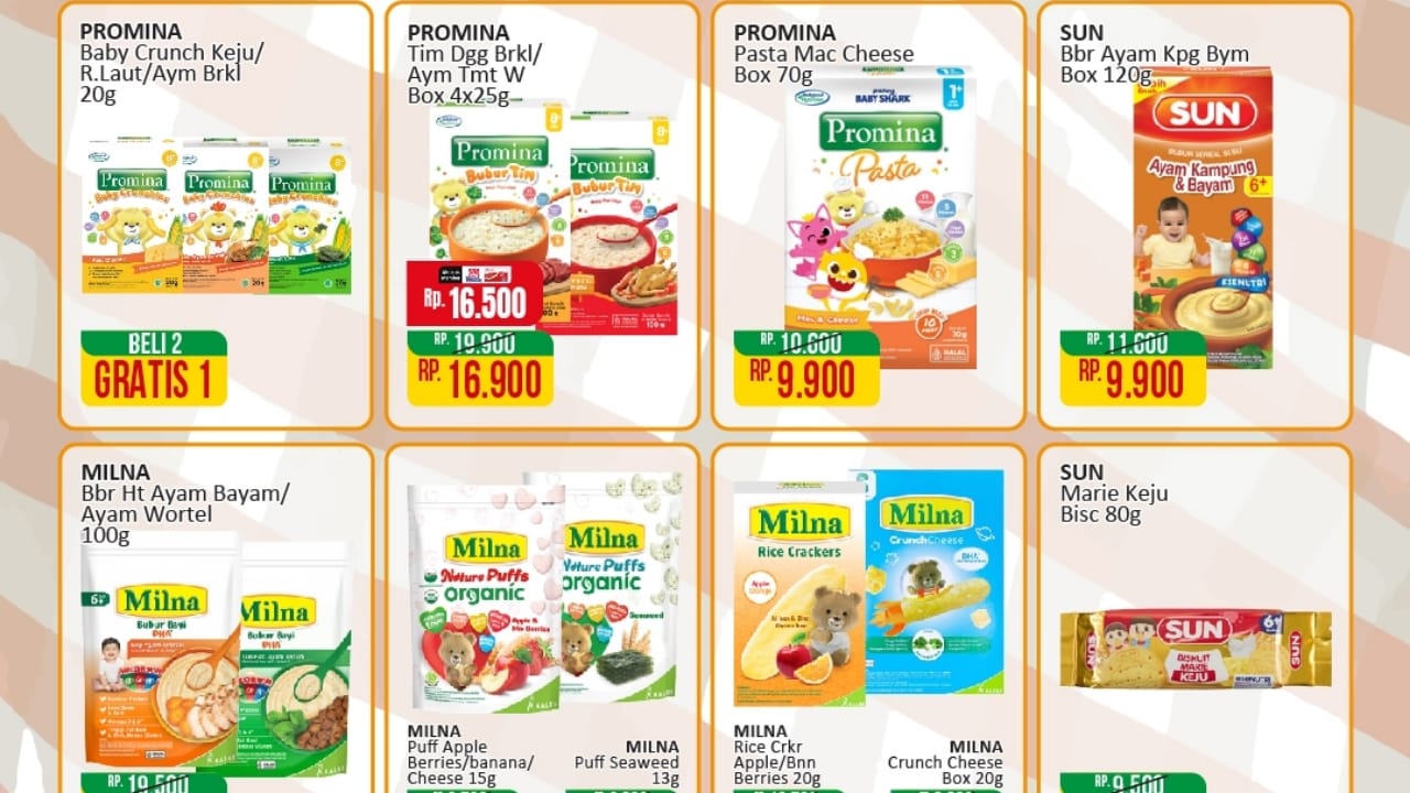 Segera Berakhir Baby Foods Fair Dalam Promo Alfamart Spesial Ramadhan 2025, Cek Daftar Produknya