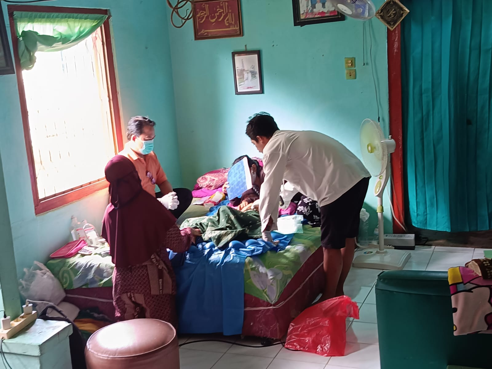 DLH Bandar Lampung Janji Dampingi Adnan Jaya Bocah Tertabrak Truk Sampah Hingga Sembuh Total