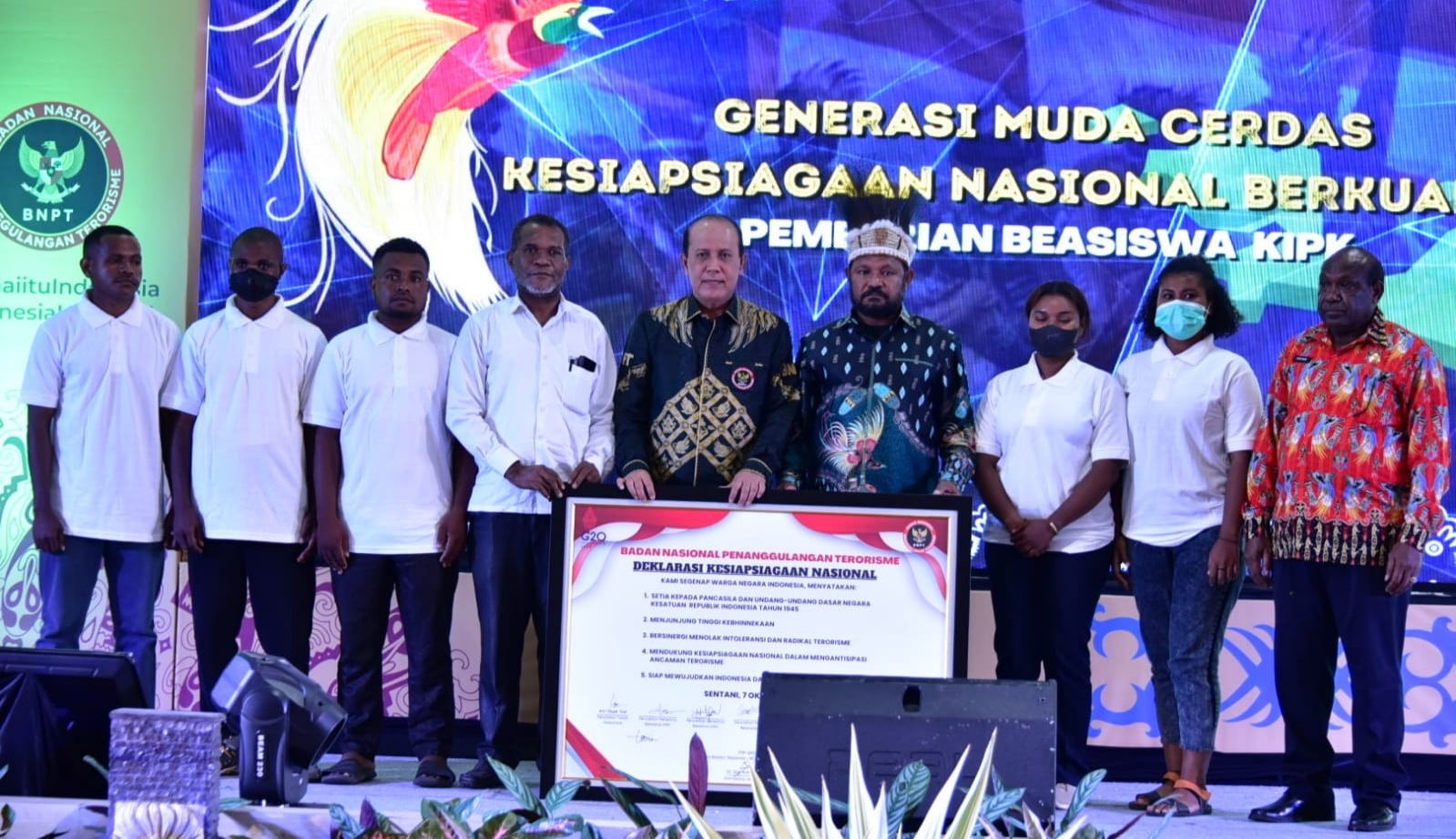Gandeng Kemendikbudristek, BNPT Beri Beasiswa untuk Anak Muda Papua