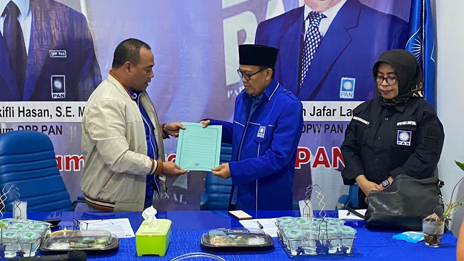 Kader Muhammadiyah dan Eks Birokrat Ini Gantikan Irfan Nuranda Djafar di PAN Lamteng