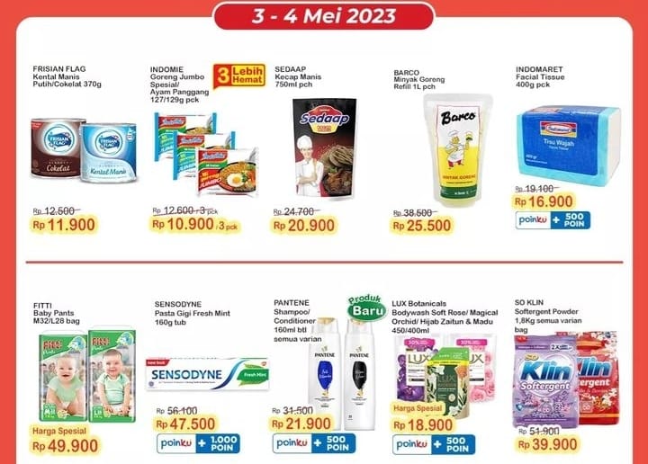 Simak Berikut Katalog Promo Indomaret, Berlaku Mulai 1 Hingga 5 Mei 2023