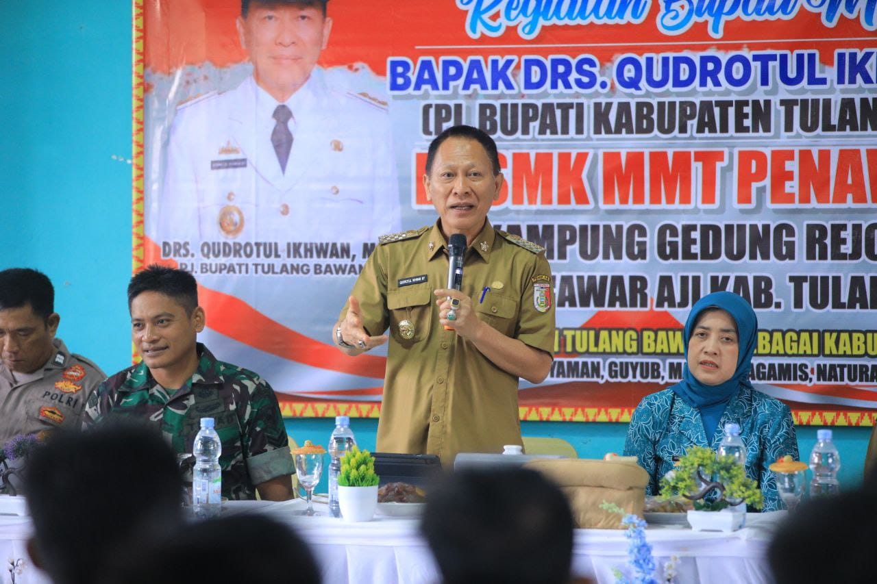 Masuk Musim Penghujan, Pj Bupati Tulang Bawang Qudrotul Ikhwan Ajak Masyarakat Tanam Tanaman Ekonomi Tinggi