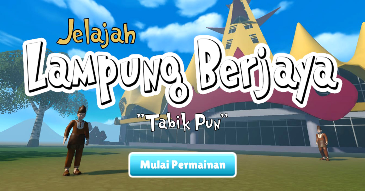 Keren! Siswi SD Promosi Daerah lewat Game Jelajah Lampung Berjaya