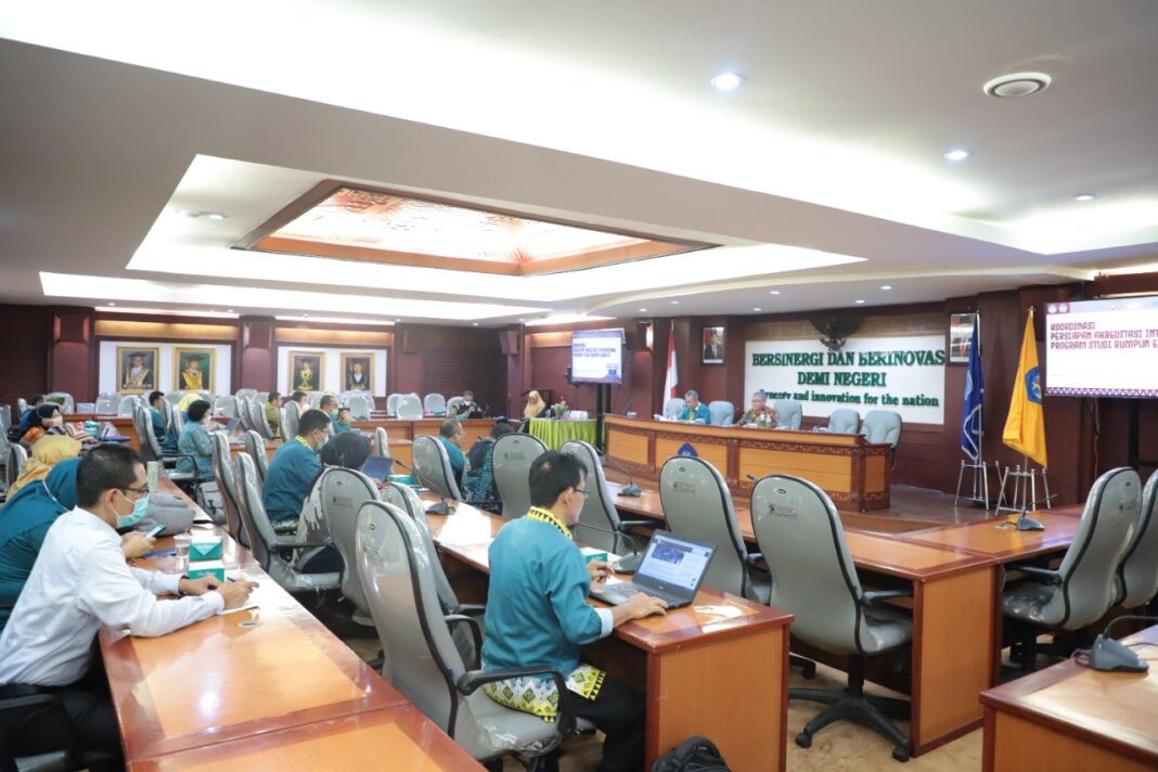 Unila Gelar Rakor Persiapan Proses Akreditasi Internasional Prodi Eksakta dan Humaniora