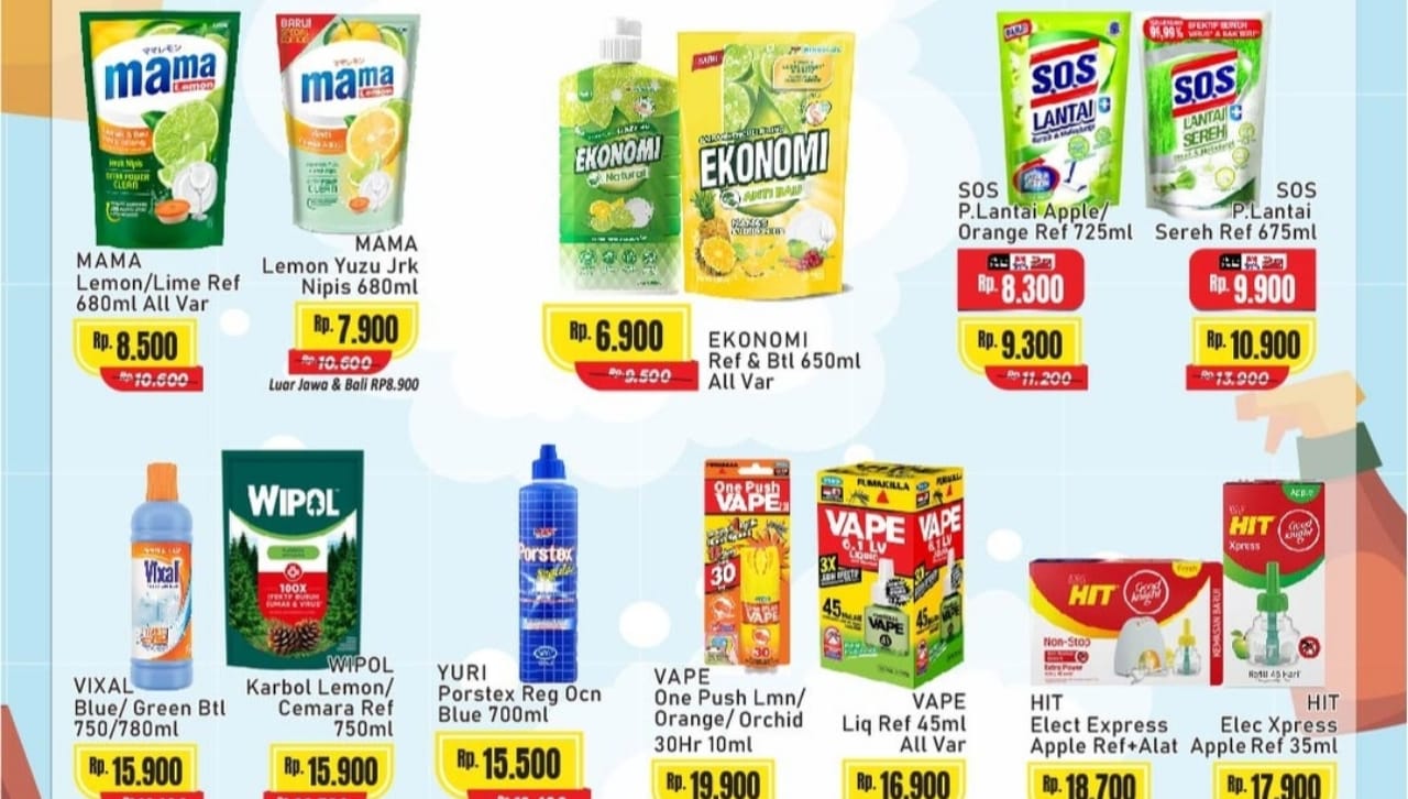 Solusi Rumah Bersih dan Wangi Dengan Promo Home Care Alfamart Spesial Minggu 27 April 2025, Cek Katalognya