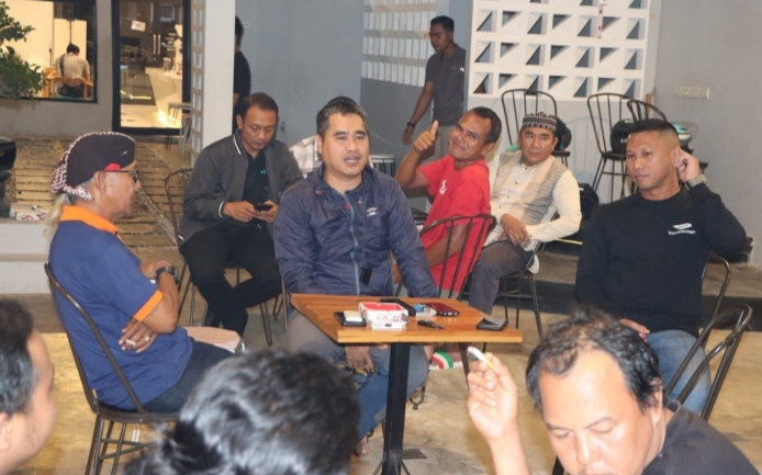 Ngopi Bareng Wartawan, Kapolres Pringsewu Siap Terima Masukan dari Masyarakat