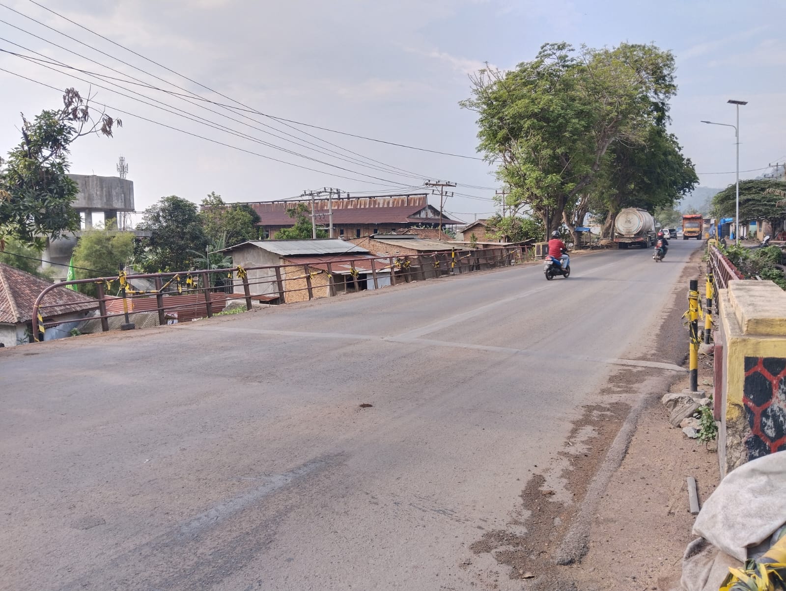 Perbaikan Lantai Jembatan Way Bako I Rampung, PPK: Tahun Depan Kita Anggarkan Perbaikan Dinding
