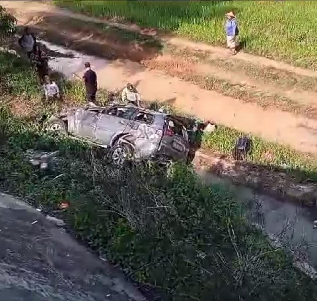 Lakalantas Tunggal Mitsubishi Pajero Ringsek Masuk Jurang Tepi JTTS, Ternyata Ini Penyebabnya