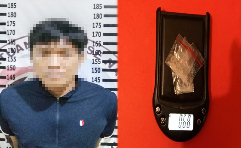 Belum Sempat Transaksi, Pengedar Sabu di Ditangkap Terlebih Dulu