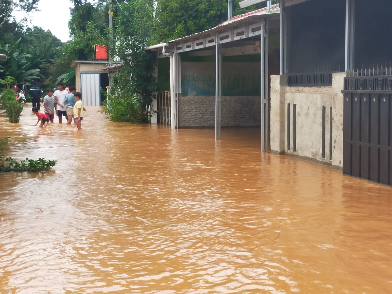 Lampura Dikepung Banjir, Lahan Pertanian, Ternak, Kolam Ikan, Jembatan, Jalan, Hingga Ratusan Rumah Terendam