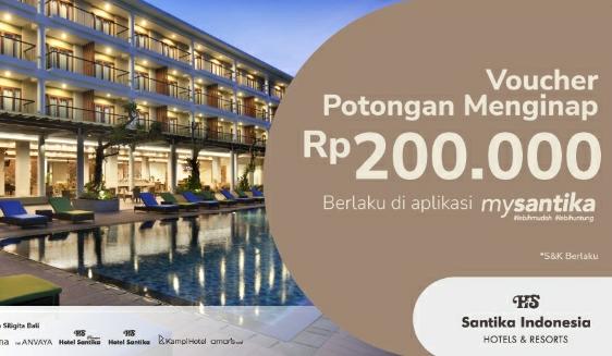 Berburu Promo Hotel Senilai Rp 200 Ribu di MySantika, Simak Syarat dan Ketentuan yang Berlaku