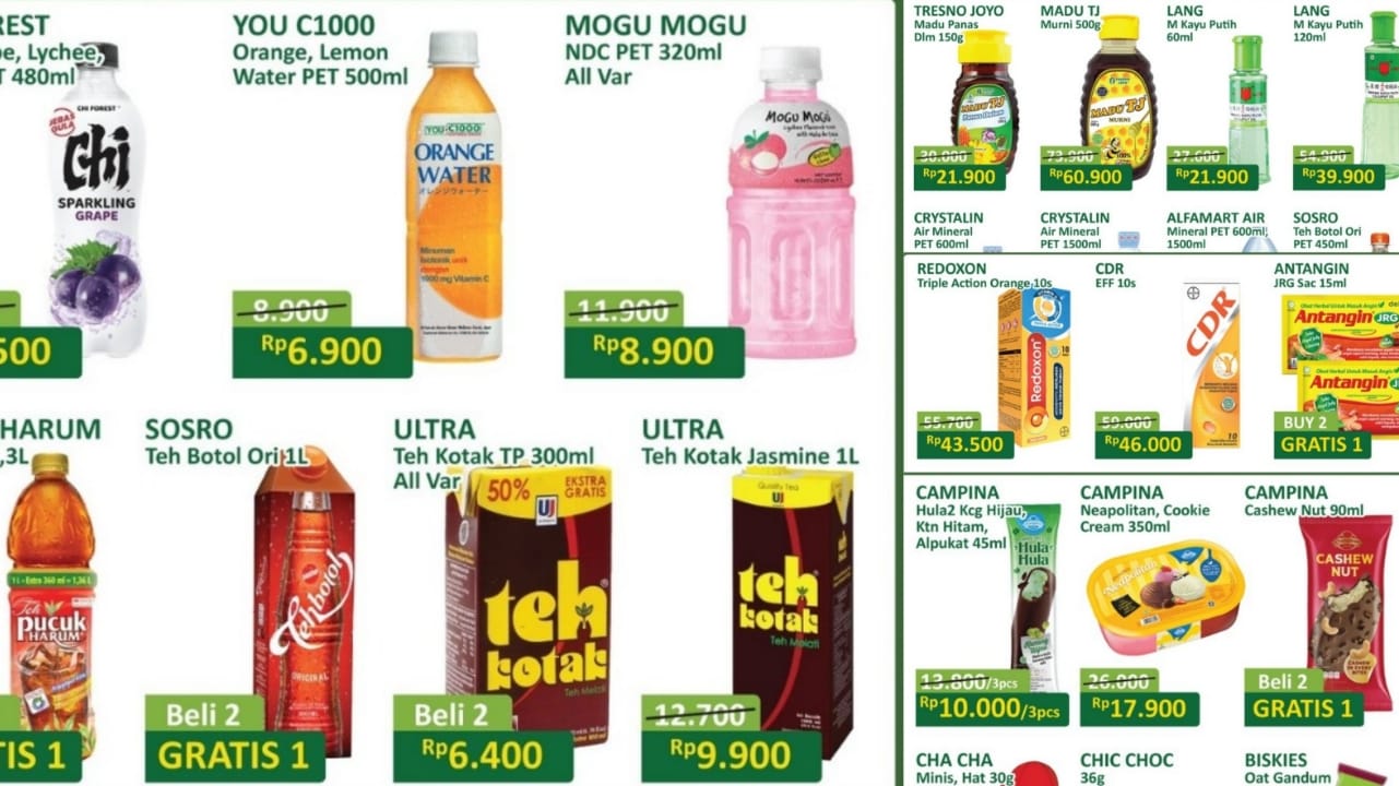 Promo Gajian Untung di Alfamart Untuk Sambut Hari Raya Idul Fitri Lebih Bermakna, Ini Katalog Lengkapnya