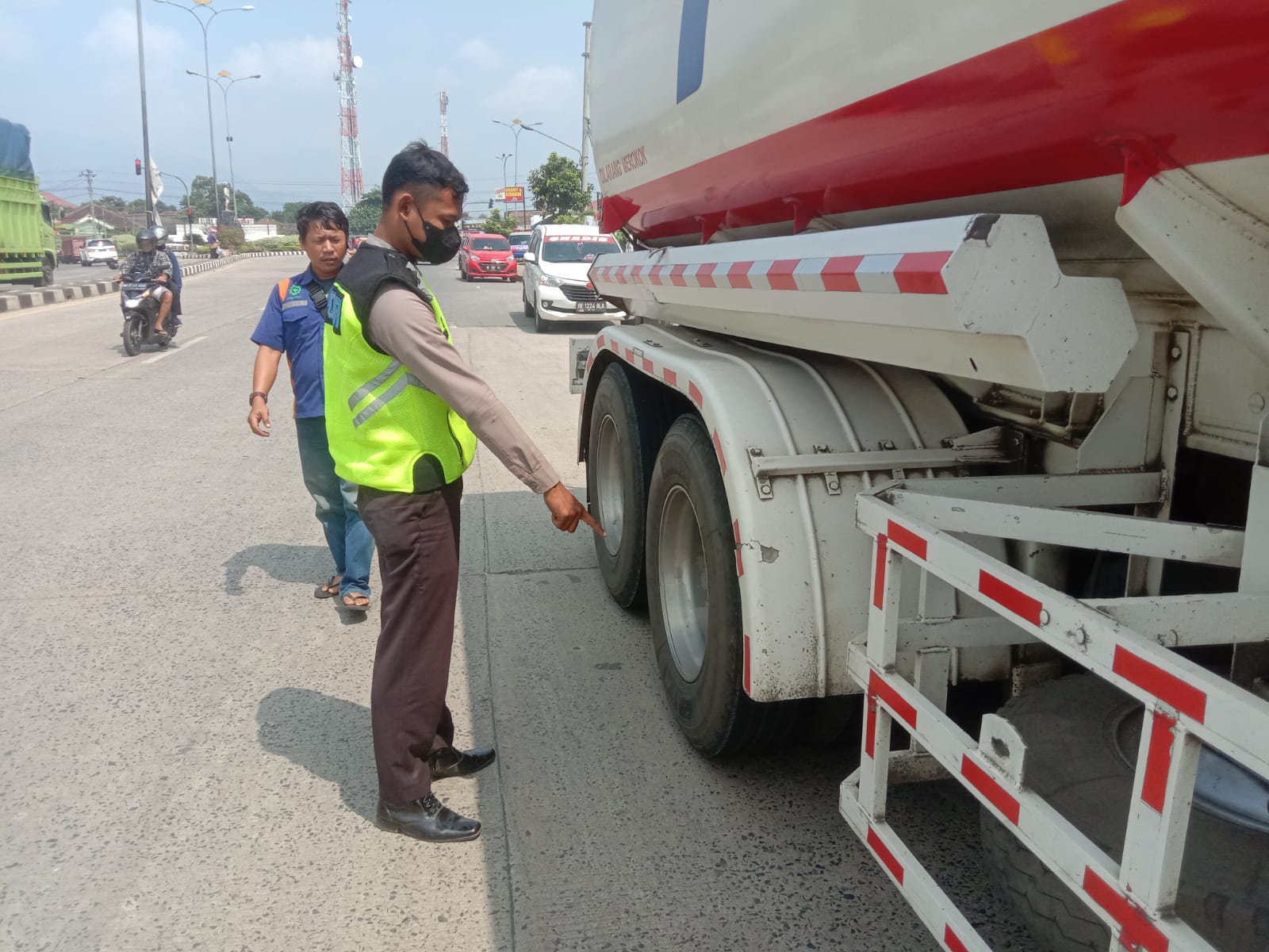 Menabrak Truk Tangki Pertamina di Natar, Seorang Mahasiswa Meninggal Dunia