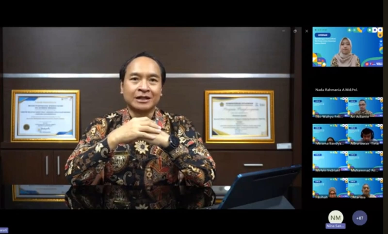 Kakanwil DJKN Lampung dan Bengkulu Tegaskan Pemahaman Karakter Setiap Generasi Penting Dalam Dunia Kerja