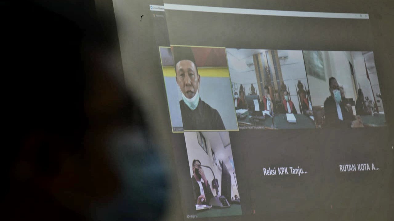 Mantan Bupati Lamteng Mustafa Ajukan PK